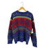 チャップスラルフローレン CHAPS RALPH LAUREN 80s 香港製 ノルディック柄 ニット メンズ import:L